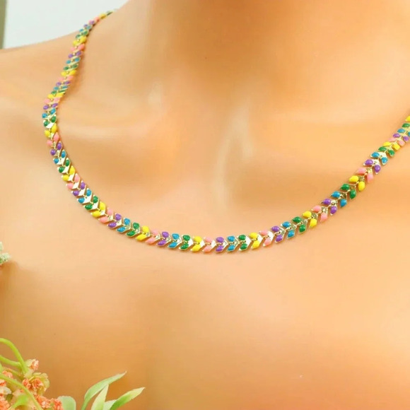 "New Beautiful Design Necklace Chain for Women/Girls, Gift, N646 - Picture 2 of 10